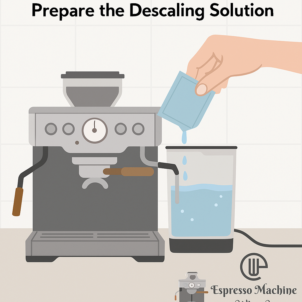 how to descale breville espresso