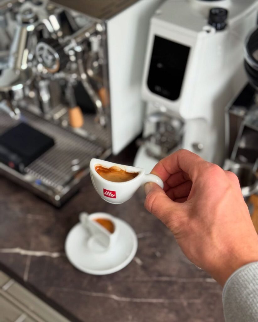 how much caffeine in a shot of espresso