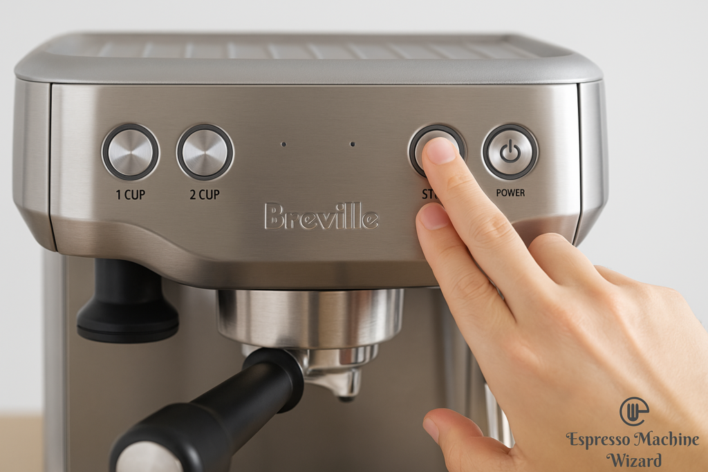 how to descale breville espresso