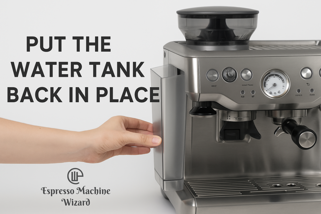 how to descale breville espresso