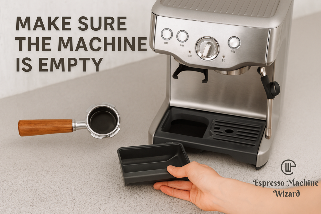 how to descale breville espresso
