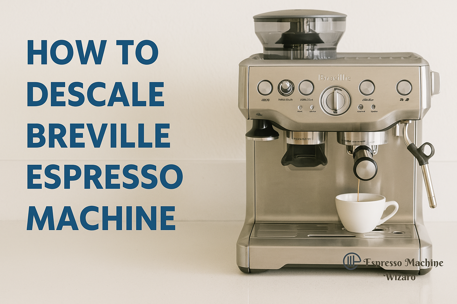 how to descale breville espresso