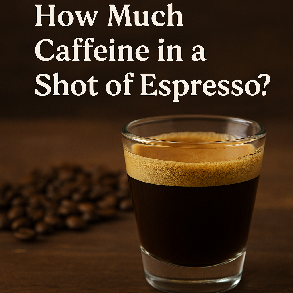 how much caffeine in a shot of espresso