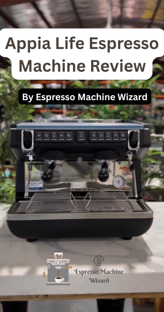 appia life espresso machine review
