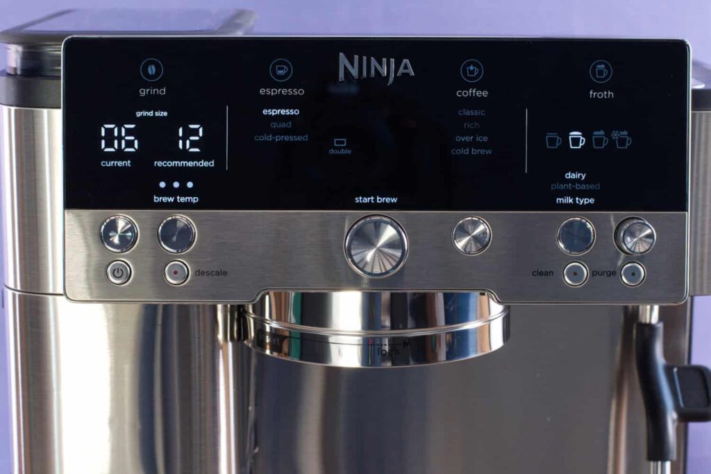 how to factory reset ninja luxe cafe