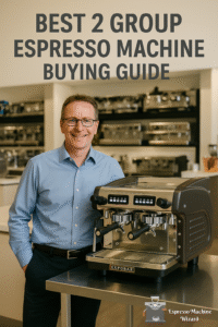 2 group espresso machine